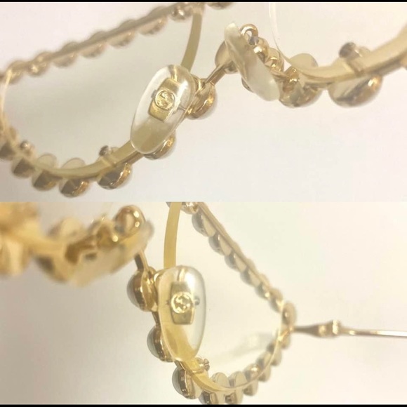 Gucci faux Pearl sunglasses main image 4